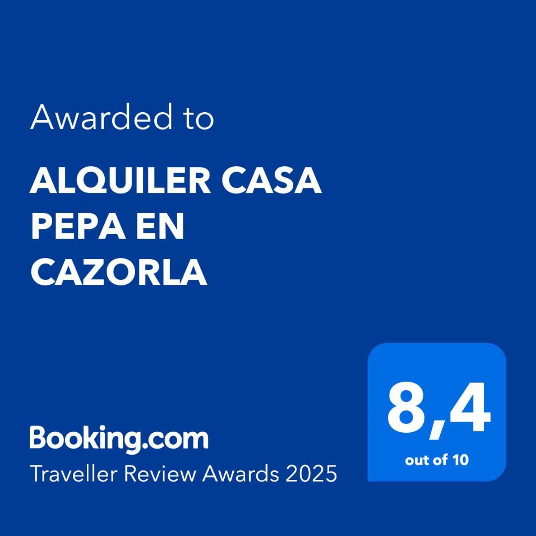 Villa Alquiler Casa Pepa En Cazorla Esterno foto